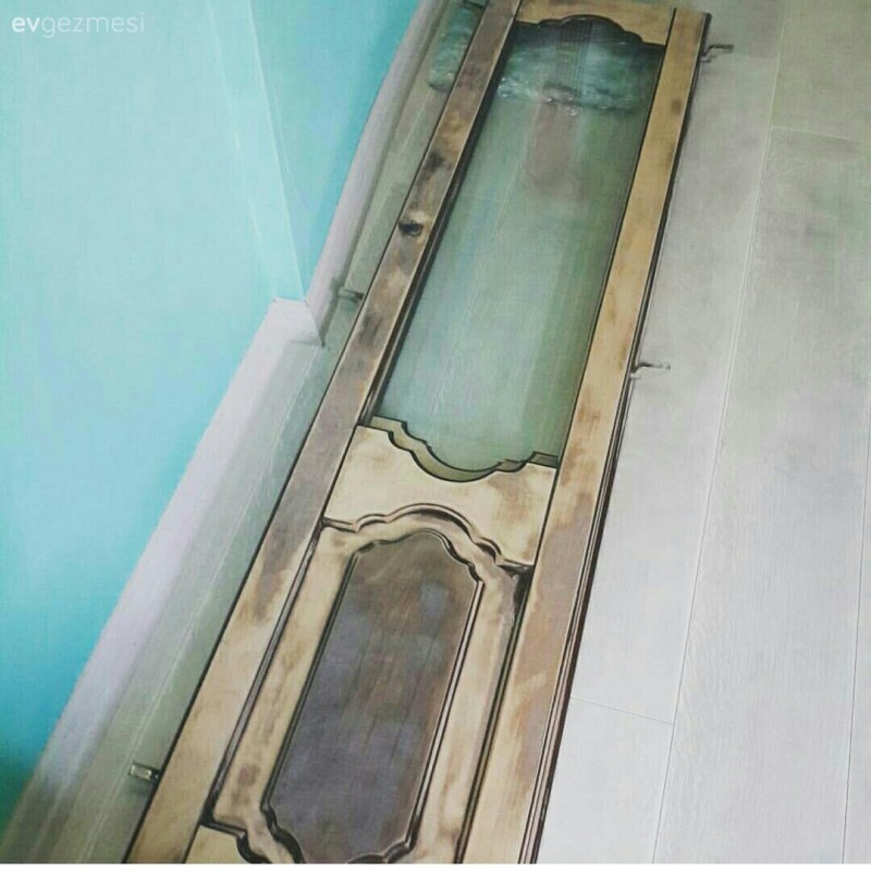 Hatice hanımın kendi tasarlayıp, dönüştürdüğü çatı katı odası..