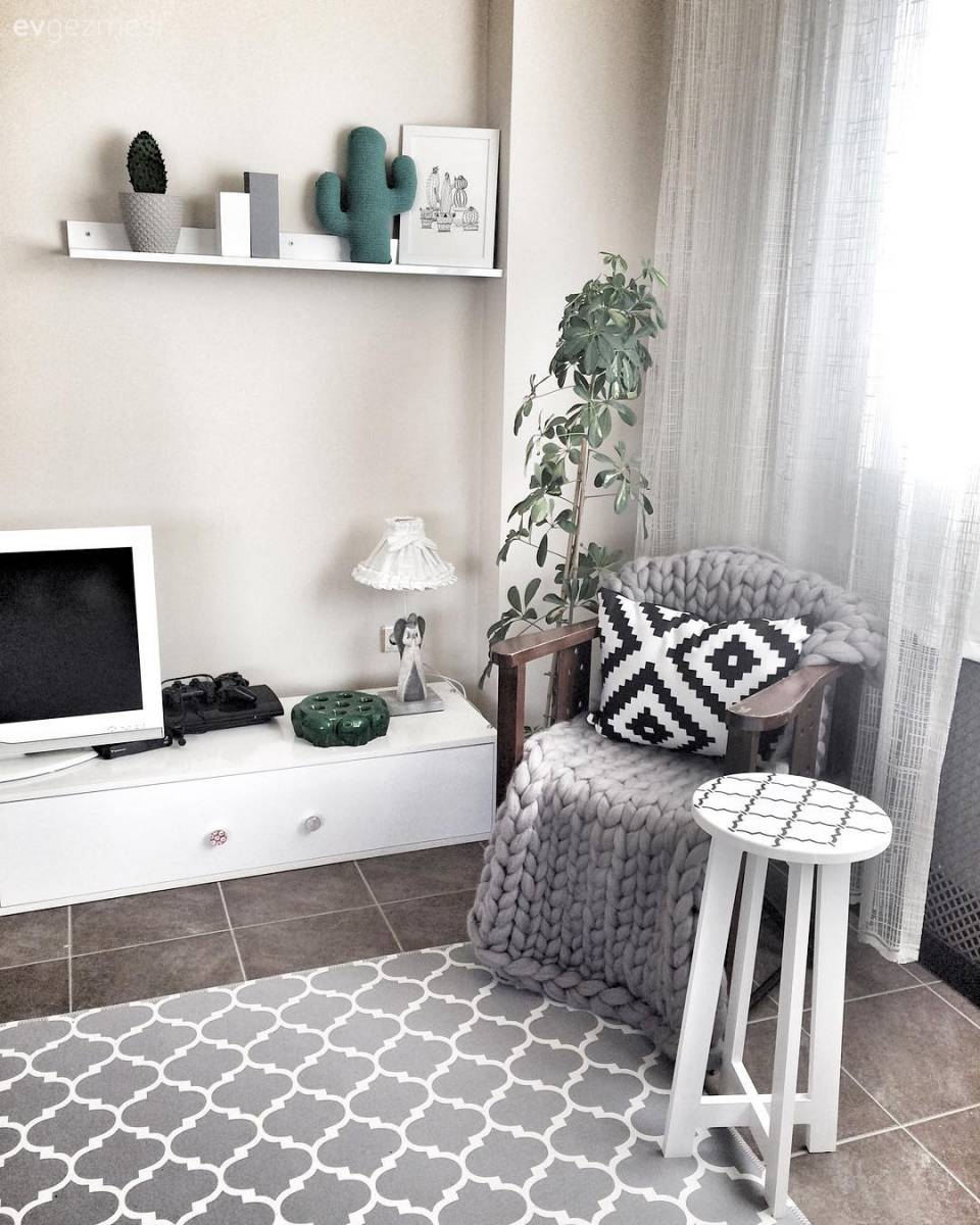 Cıvıl cıvıldan doğallığa. Pelin hanımın evinin eski ve yeni dekoru..