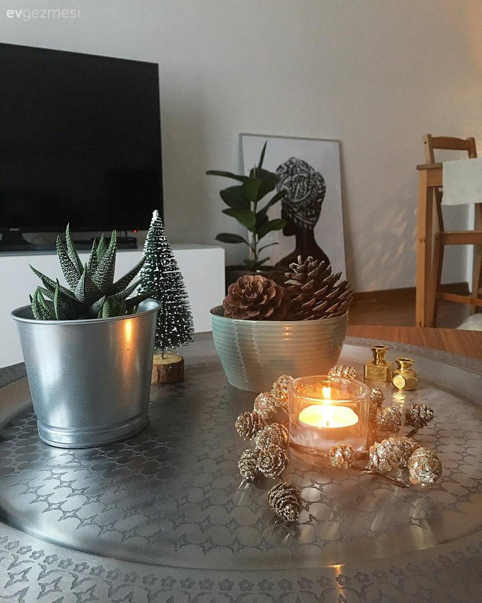 İskandinav esintilerle aydınlık ve doğal. Seden hanımın evi..