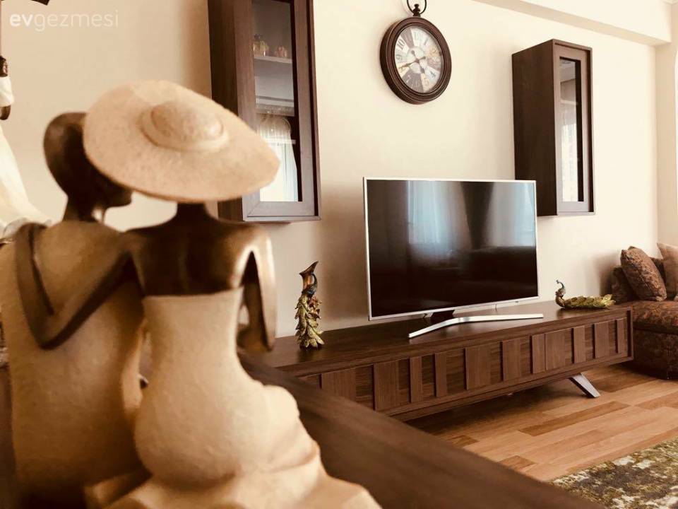 Modern stile etnik dokunuşlar. Miray hanımın özgün evi..