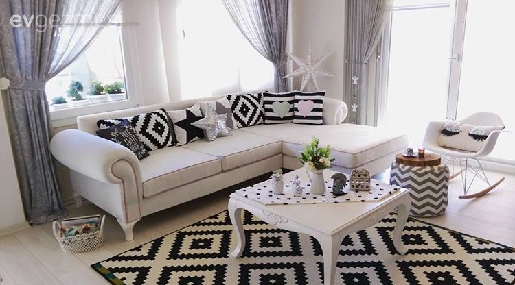 Miray hanımın beyazın hakimiyetinde, özgür ruhlu evi..