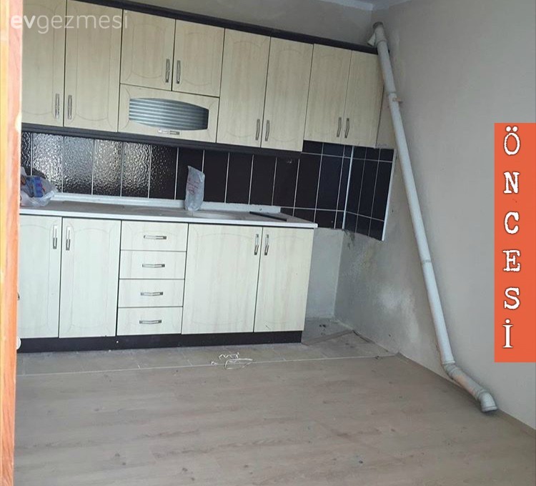 Melike hanımın tadilatla yenilenen harika evi.