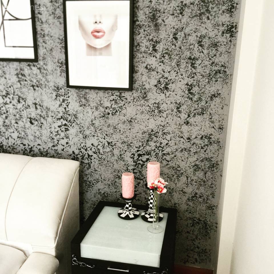 Duvar kağıdına harika alternatif. Ebru hanımın kendi yaptığı, şahane duvar dekorları..