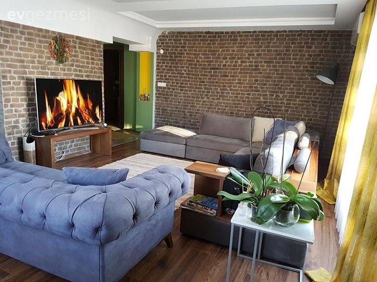 Modern Stile Rustik Dokunuşlar: Cemile Hanım'ın Şık ve Sıcak Dekoru