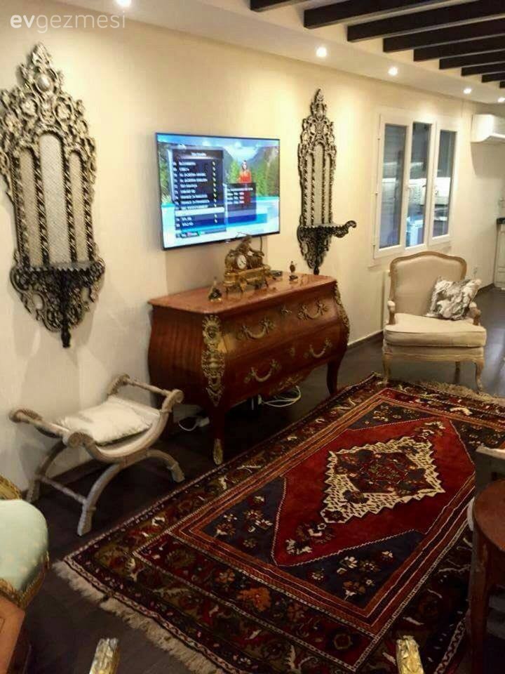 Rabia hanımın gustavyen stilde, şık ve özgün evi..
