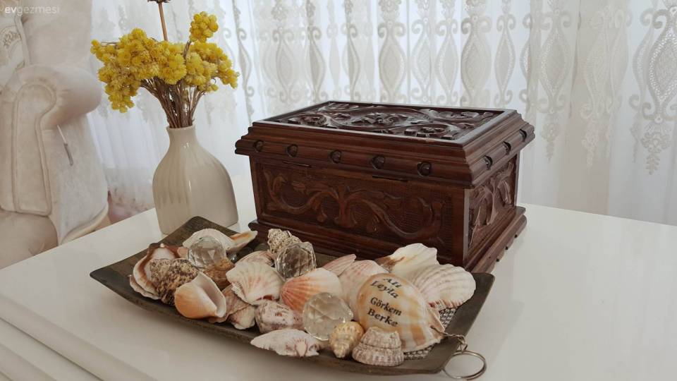 Farklı stiller, sıcak ve şık bir ev. Leyla hanımın evi.