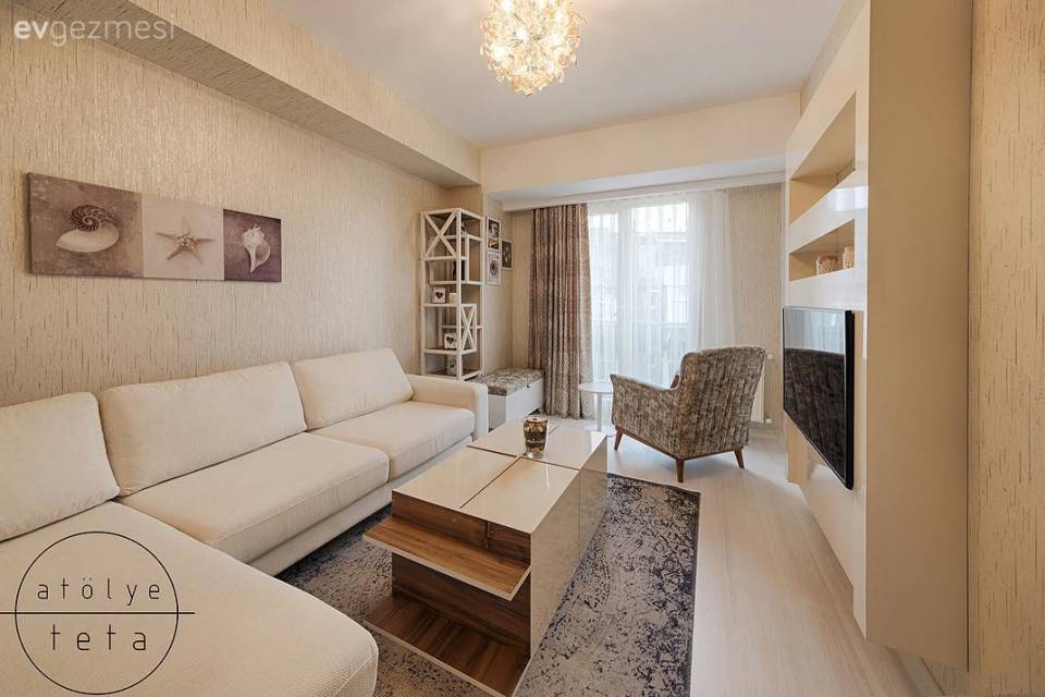 Atölye Teta'dan Modern Klasik, Akıllı Çözümlerle Dolu Bir Konut Tasarımı