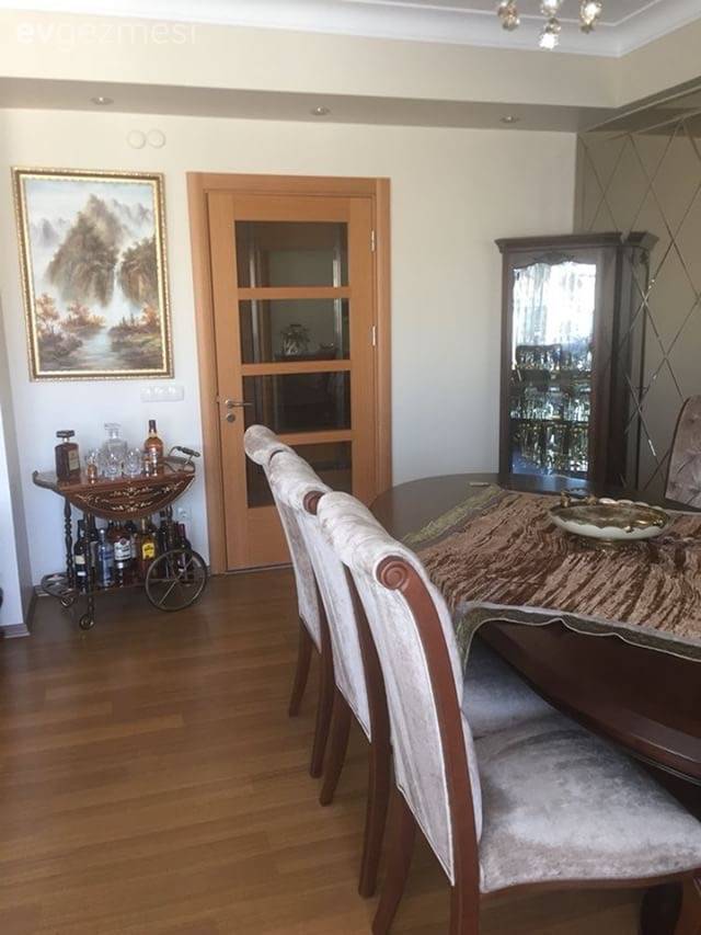 Klasik stile sade bir yorum. Müge hanımın sofistike evi..