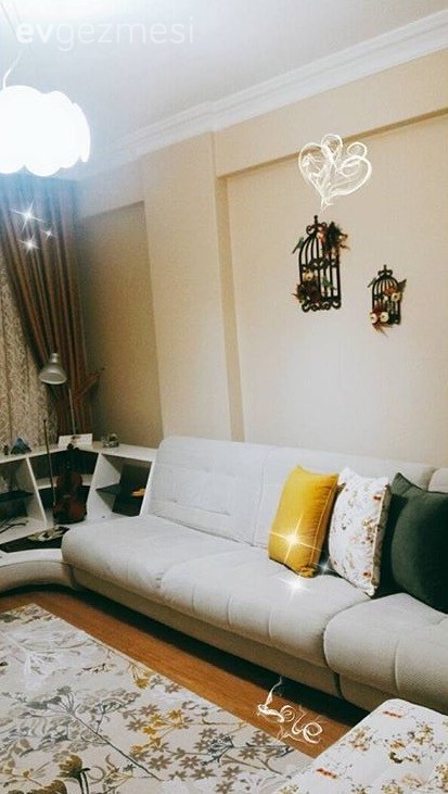 Nostaljik ve modern iç içe.. Tuğba hanımın keyifli evi.