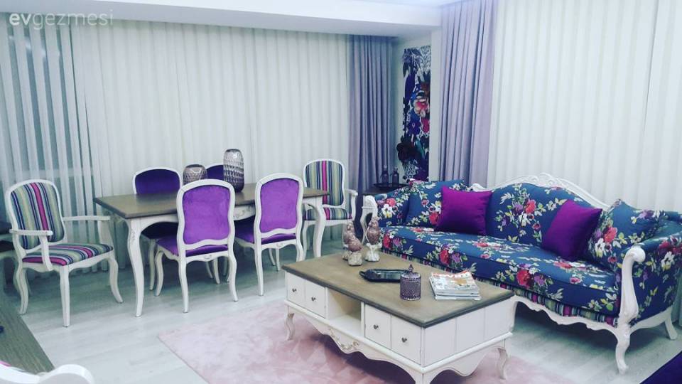 Country stile renkli bir yorum.. Yağmur hanımın neşeli evi.