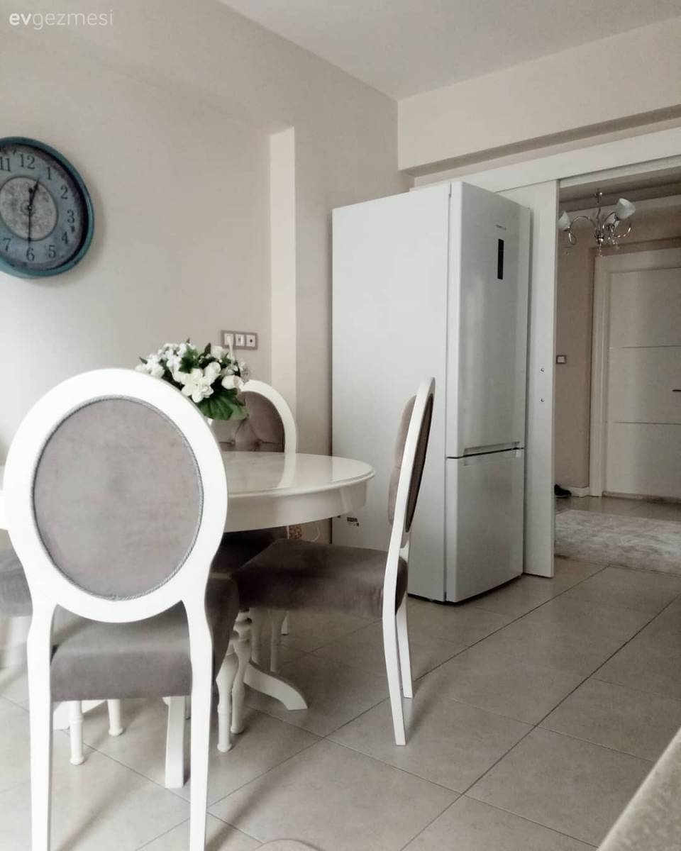 Minimalist yaşam, minimalist dekor. Rabia hanımın sade evinden..