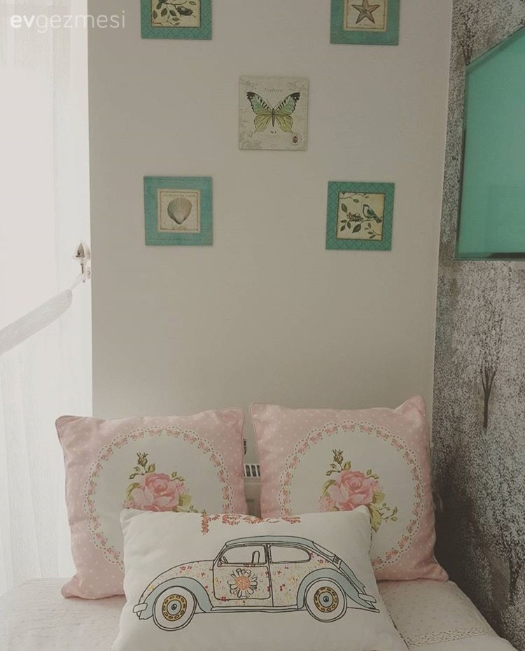 Keyifli detaylarla dolu naturel ve romantik bir ev..