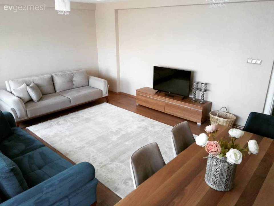 Minimalist yaşam, minimalist dekor. Rabia hanımın sade evinden..