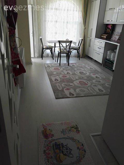 Modern stile canlı dokunuşlar.. Hüsra hanımın yeni evinden.