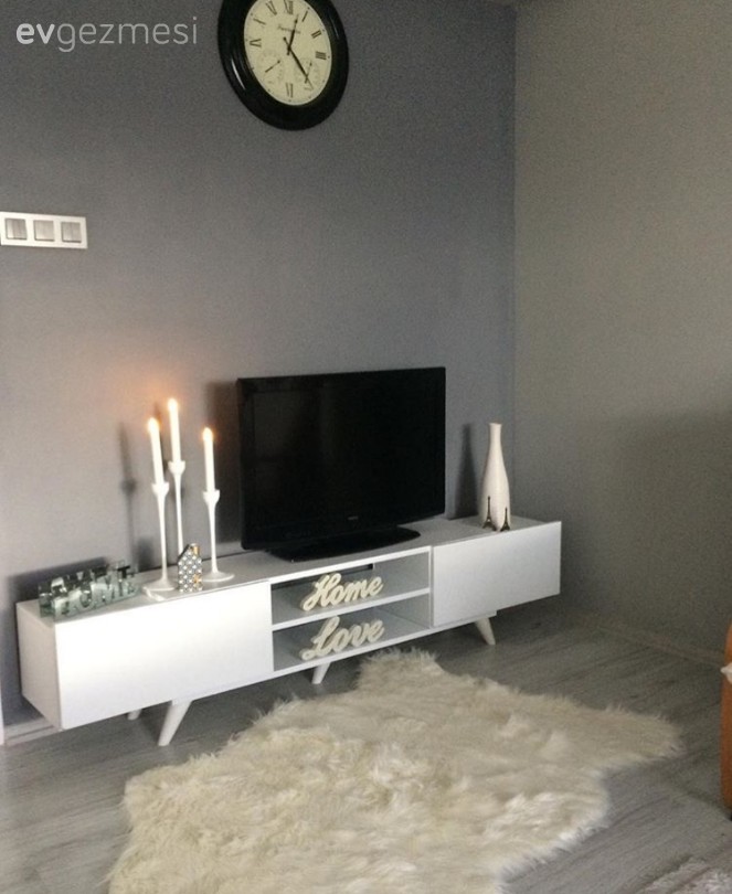 Çarpıcı renk paleti, uyumlu detaylar. Aslıhan hanımın stil sahibi evi.