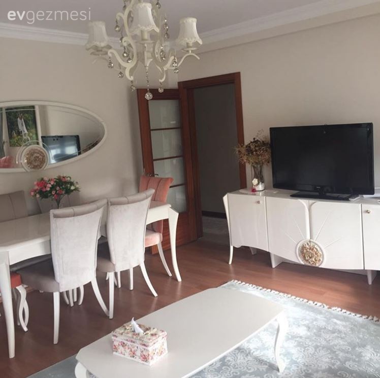Merve hanımın avangart stile sıcak dokunuşlar kattığı, göz alıcı evi..