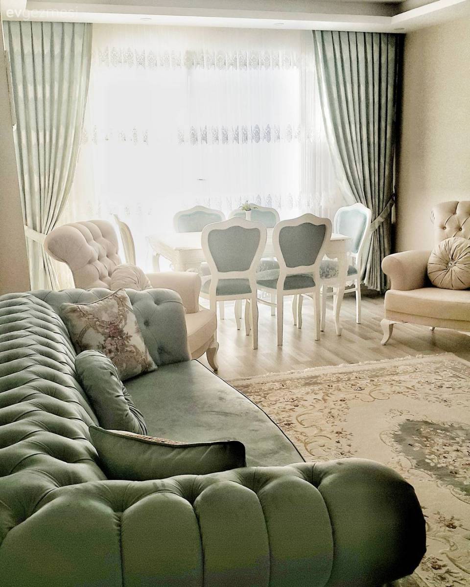 Country Dekorasyona Göre Salonlar: Öneriler, Fikirler