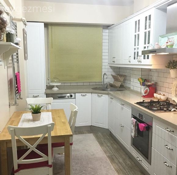 Sena hanımın konforu ön planda tutan sıcak evi..