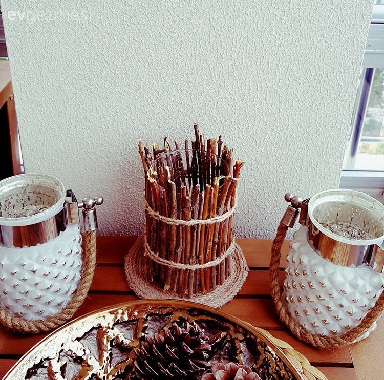 Keyifli detaylarla dolu naturel ve romantik bir ev..