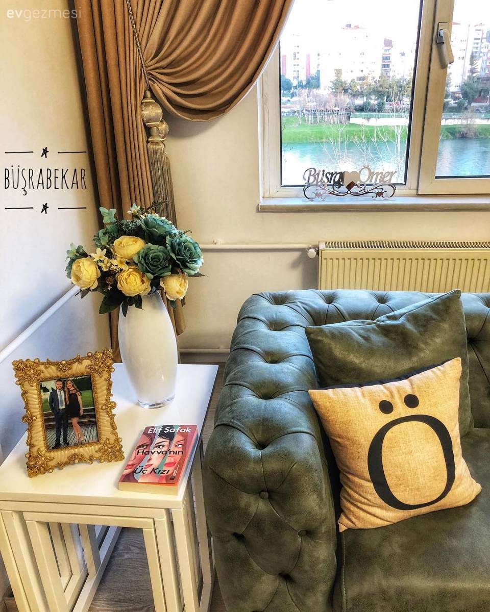 Monotonluk yerine farklılıkların harmonisi. Büşra hanımın şahane dekoru..