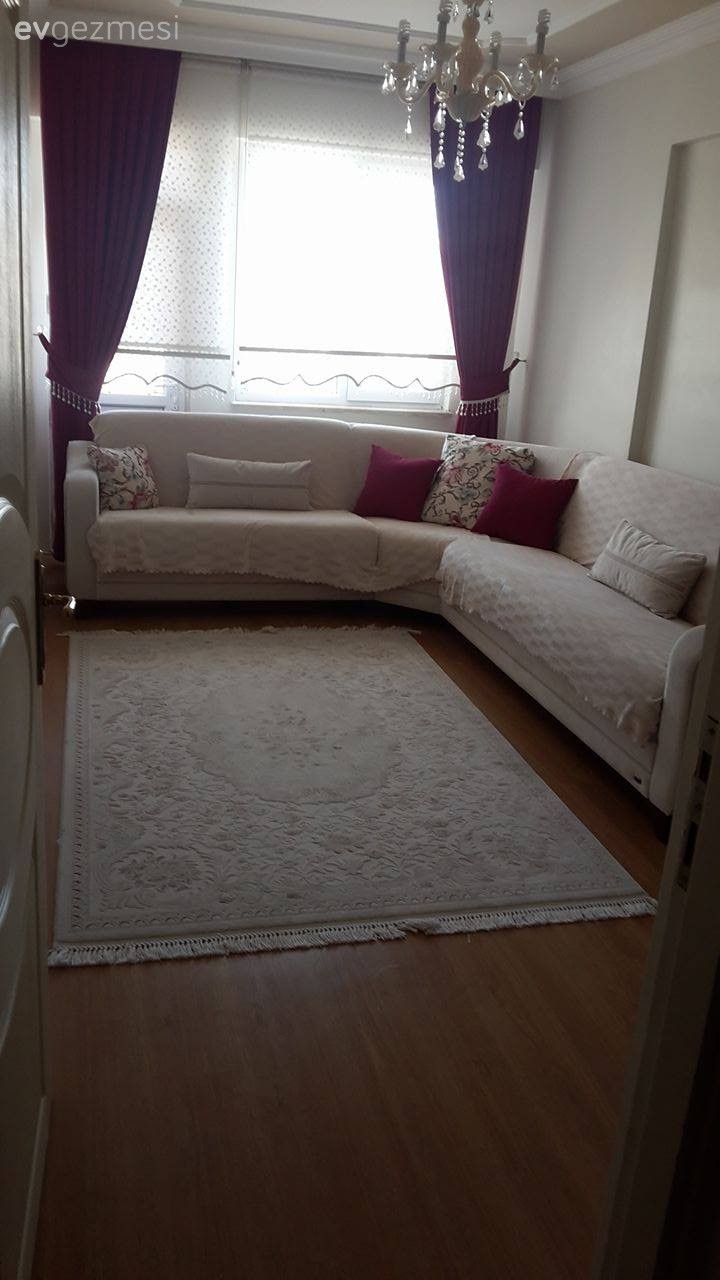 Klasik esintilerle konforlu ve şık.. Çiğdem hanımın evi..