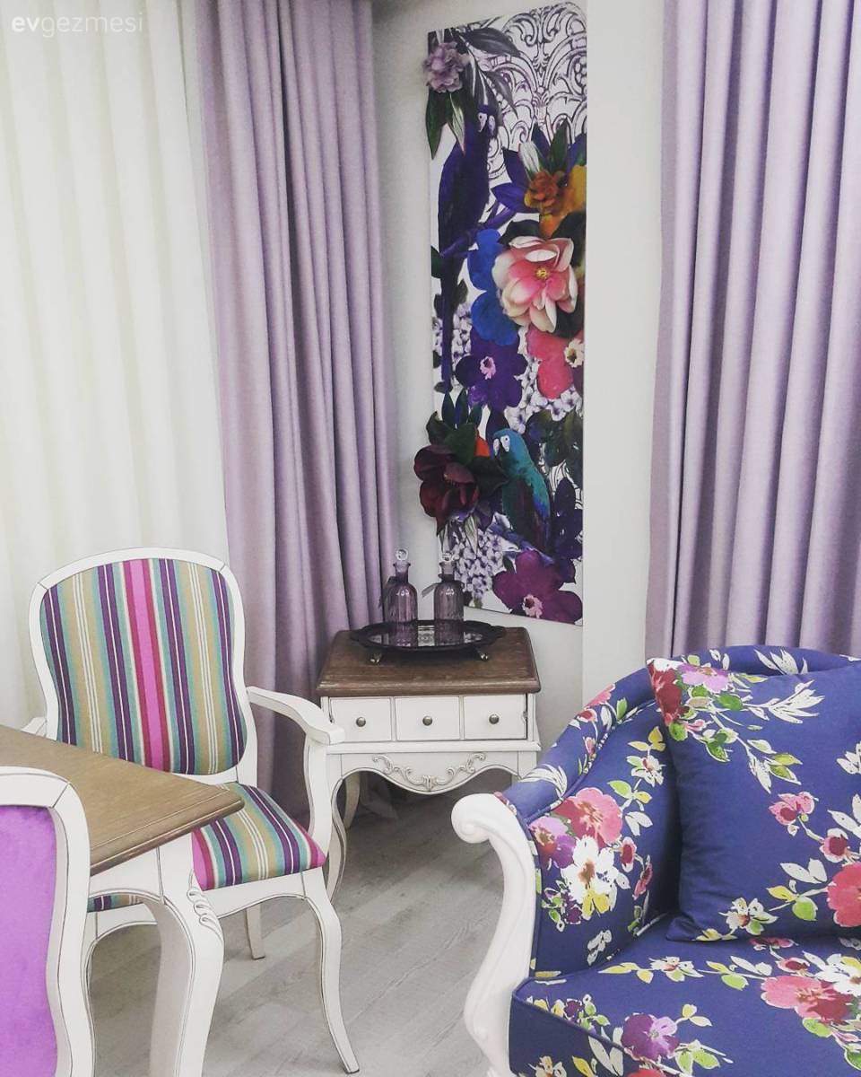 Country stile renkli bir yorum.. Yağmur hanımın neşeli evi.