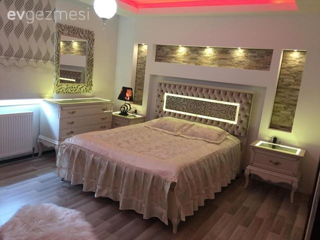 Elif hanımın her odası farklı stilde, göz alıcı evi..