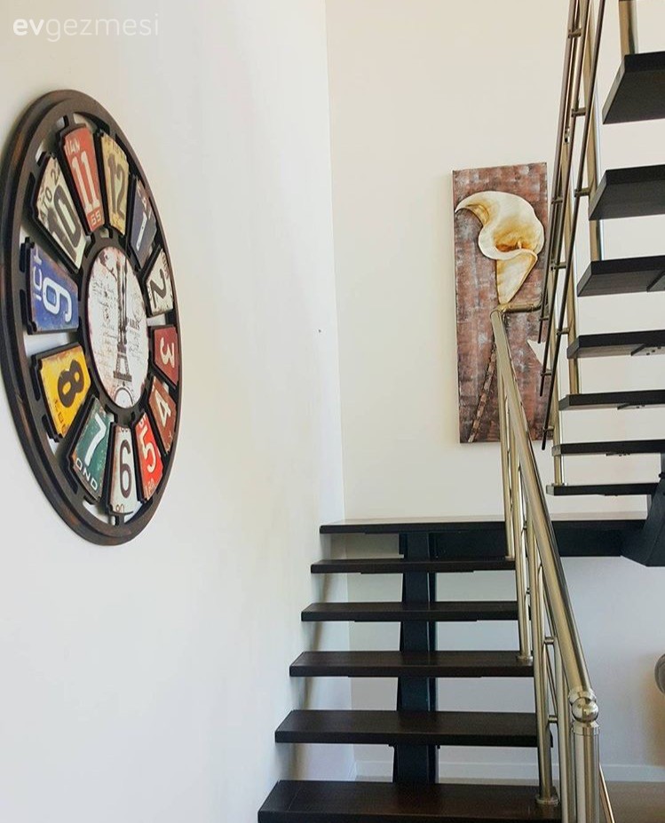 Yüksek tavanlarıyla stil sahibi ve şık: Gamze hanım ve Özkan beyin evi