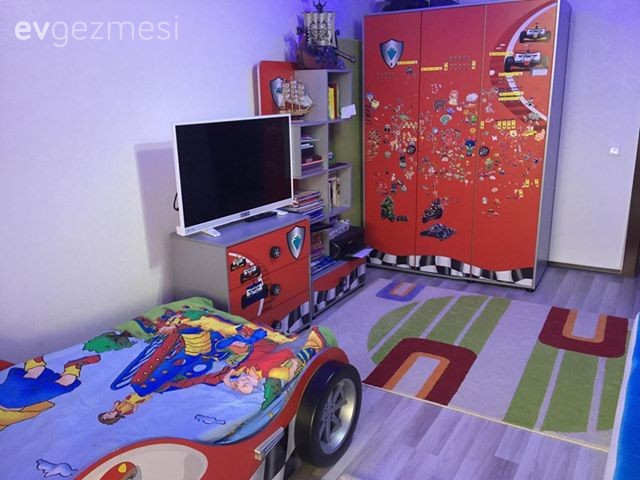 Elif hanımın her odası farklı stilde, göz alıcı evi..