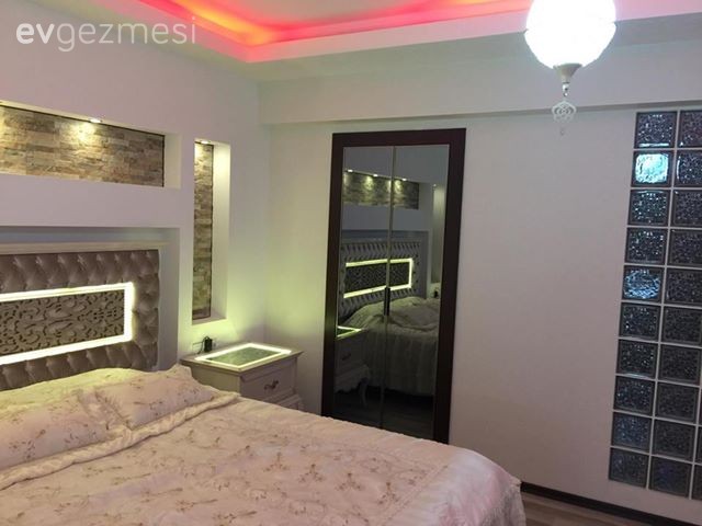 Elif hanımın her odası farklı stilde, göz alıcı evi..