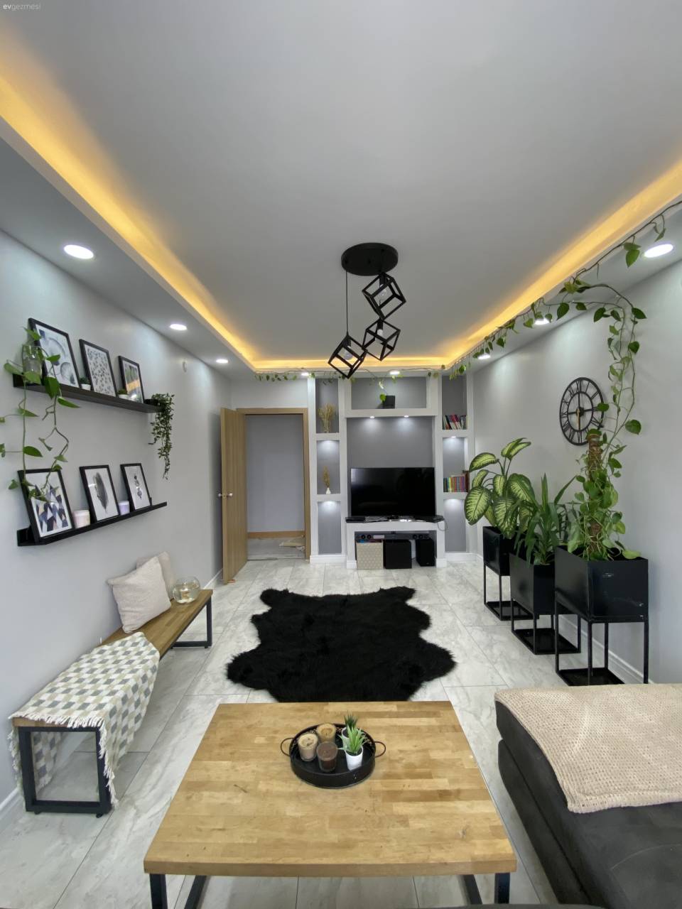 Apaydın Görünen Bu Ankara Evi Her Detayıyla Çok Zevkli