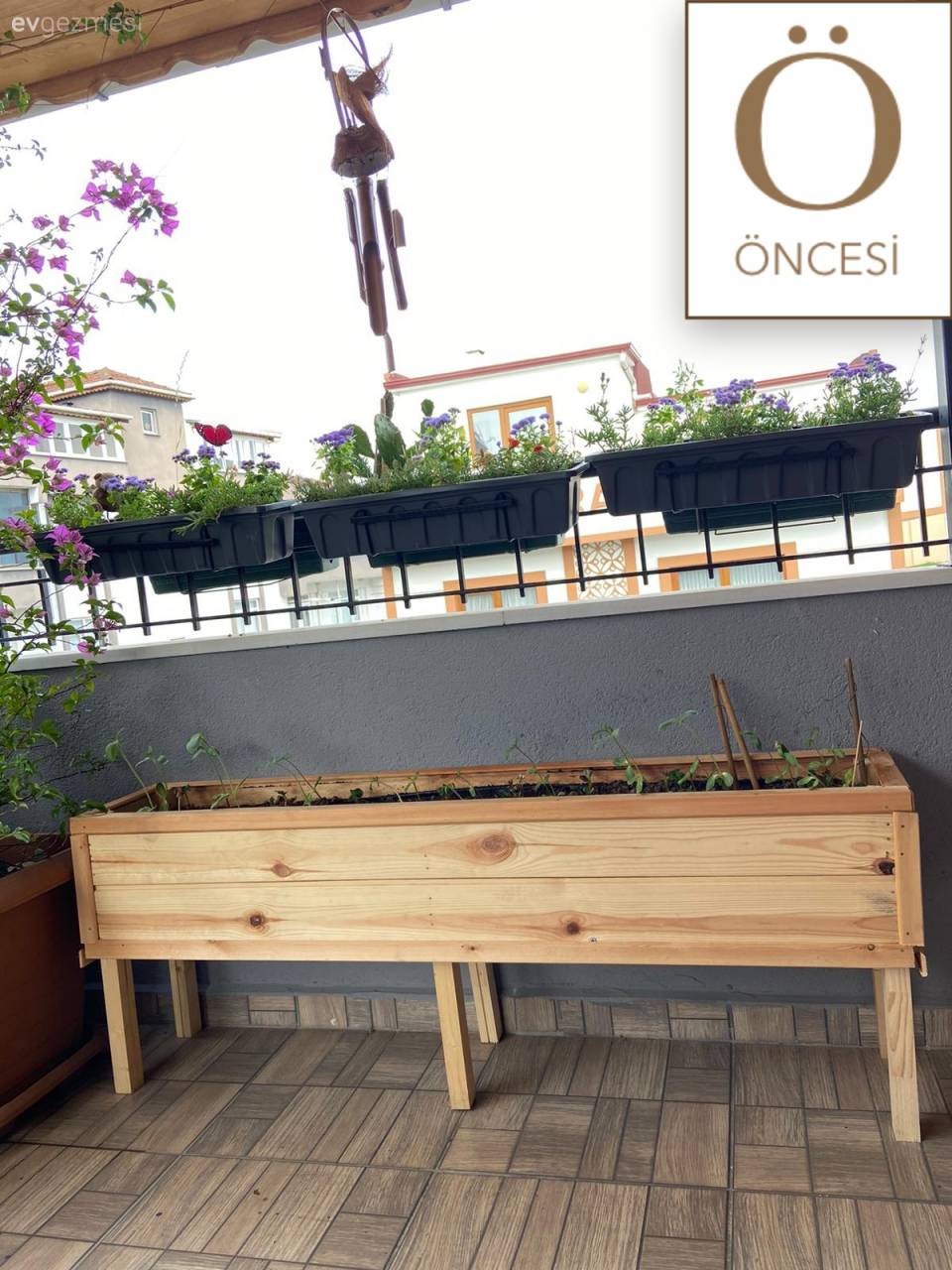 Öncesi Boş Teras Sonrası Otantik ve Kendine Has!