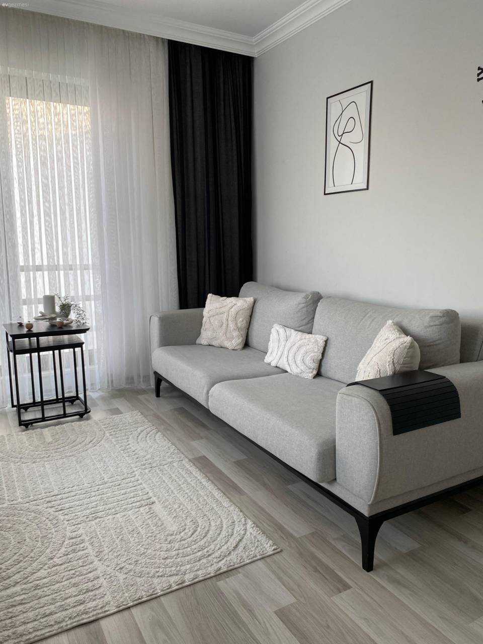 Bu Evde Her Eşya Küçük Alanlara Uygun Şekilde Seçilmiş