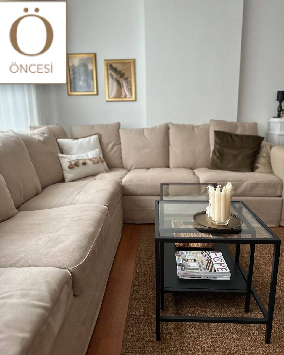 Duvar Boyası Değişince Dekorun Nasıl Değiştiğine Örnek Bir Salon