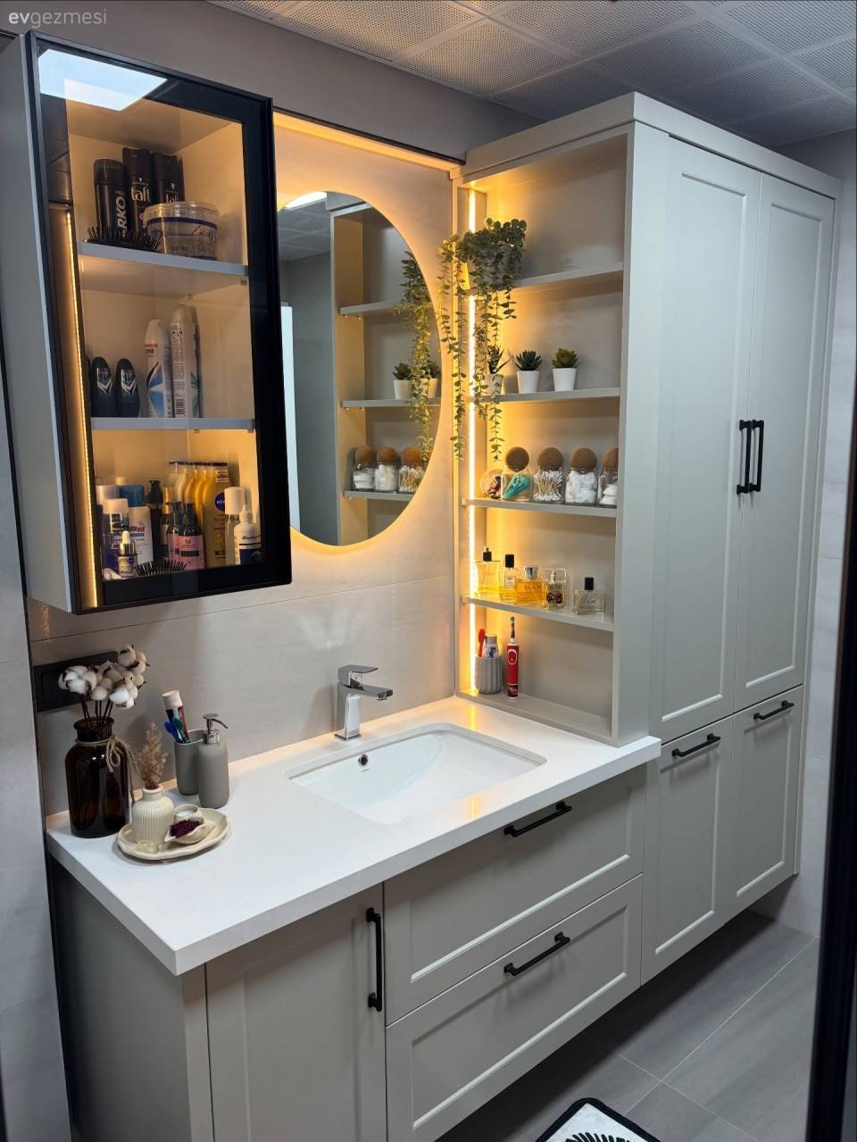Manisa'dan Modern ve Fonksiyonel Bir Banyo