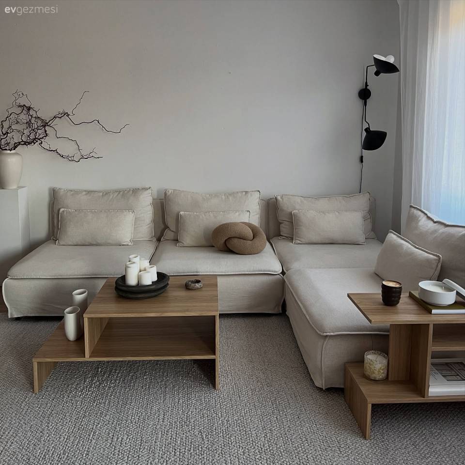 Bu Minimal Salonda Hem Ferahlık Var Hem Keyif