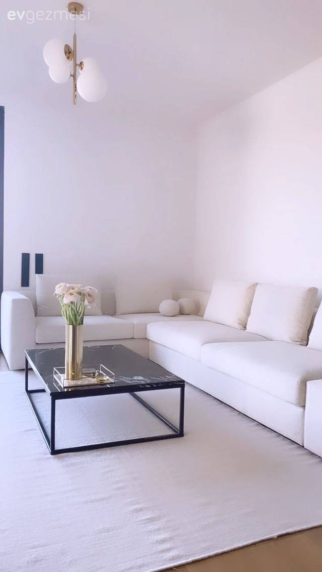 Ev Gezmesi: Sade ve Modern Halinden Taviz Vermeyen Bir Dekor!