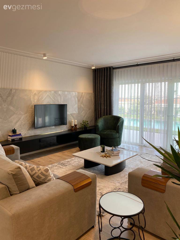 Bu Dubleks Evde Özel Yapım Tasarımlar Dekorun Albenisi Arttırmış