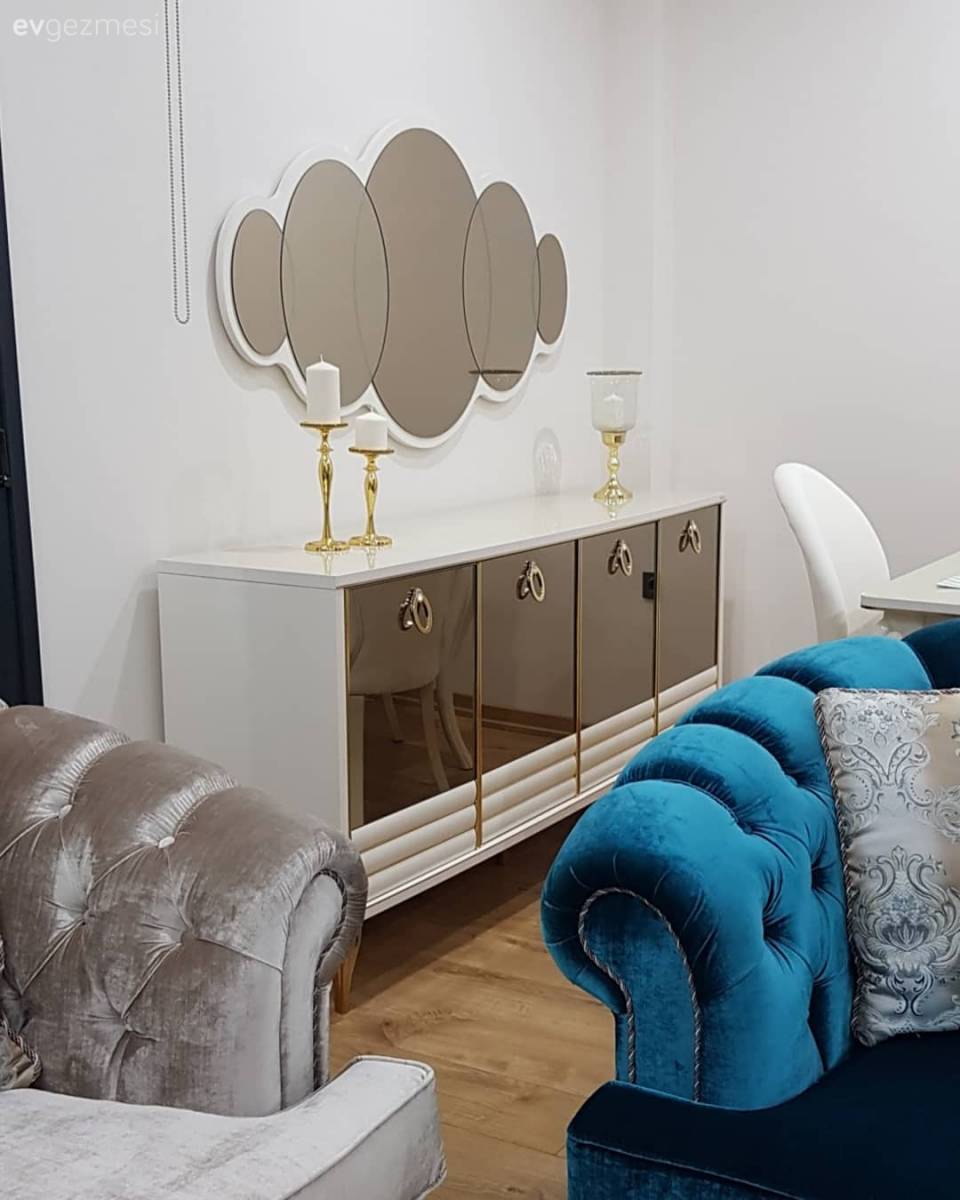 İddialı Renkler ve Mimari Detaylar Bu Dekora Çok Yakışmış!