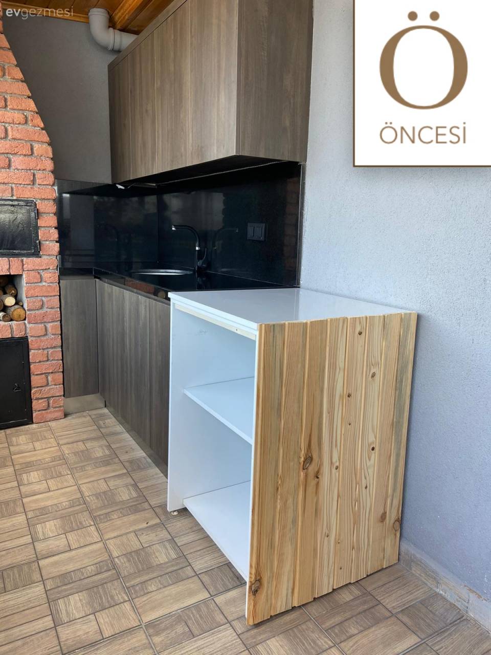 Öncesi Boş Teras Sonrası Otantik ve Kendine Has!