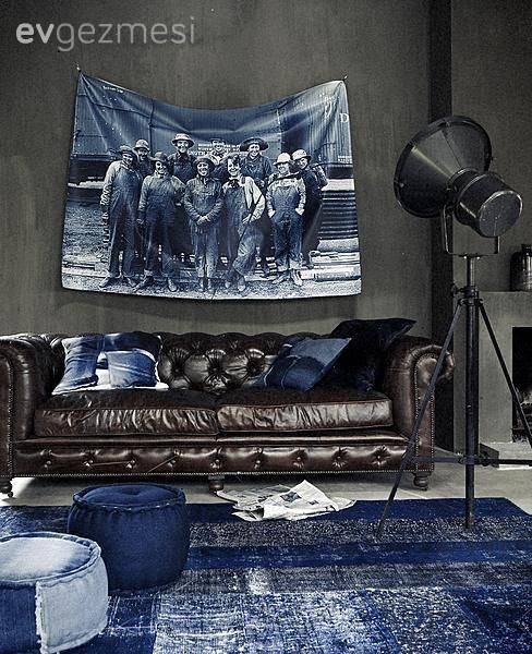 Ev Dekorasyonunda İndigo Mavi ile Uyumlu Renkler, Her Stile Uygun Dekorlar!