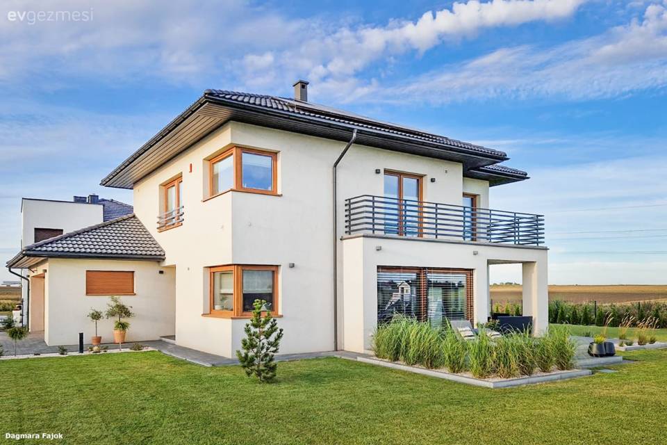 Müstakil Ev Modelleri: 190 M2 Balkonlu Dubleks Villa!