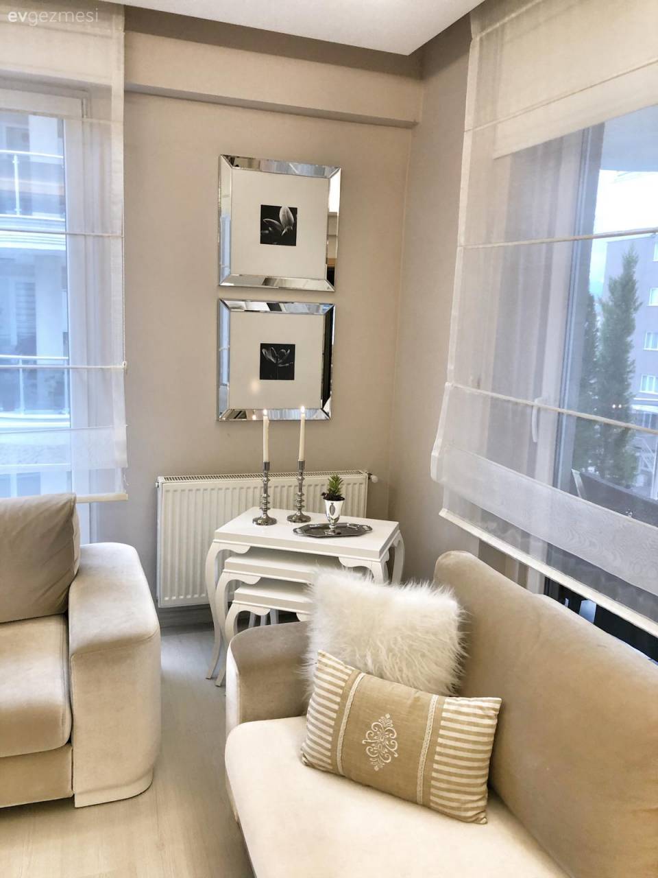 Ev Gezmesi: Nötr Renklerin Ferahlığına Sıcaklığı Da İliştiren Bir Dekor