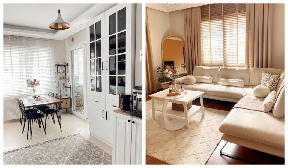 Bu Adana Evinde Mutfak Ferah Salon da Oldukça Sıcak!