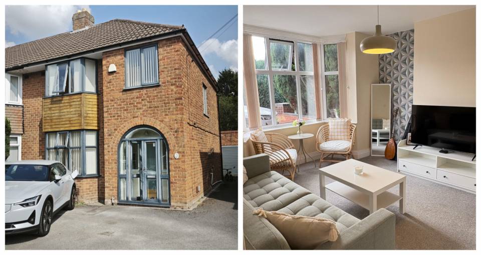 İki Katlı Bu Dubleks Evin Tuğlalı Dış Cephesi İlham Verici