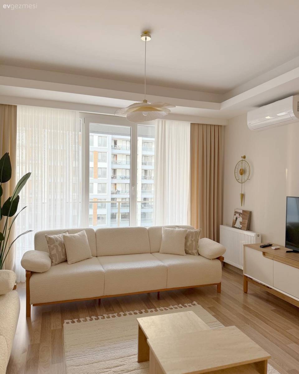 Bu Evin Şıklık Formülünde Beyazın Payı Oldukça Yüksek