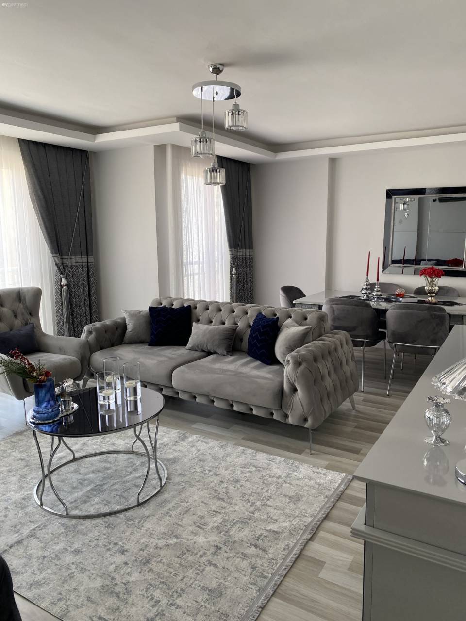 Bu Evde Modern Stile Ev Sahibi Kendi Yorumunu Katmış