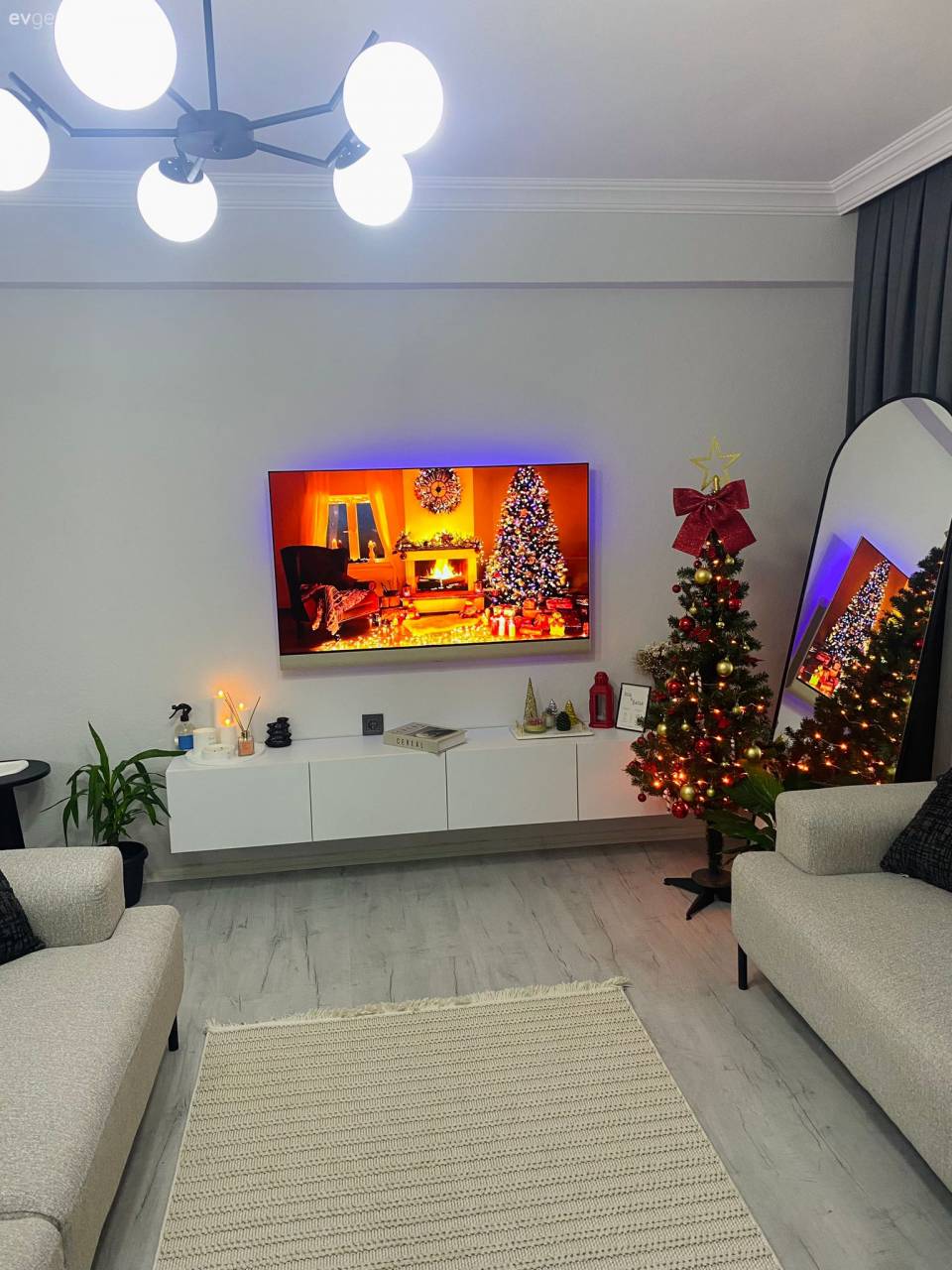 Bu Fethiye Evinin Referansı Modern Stil ve Gri Renk