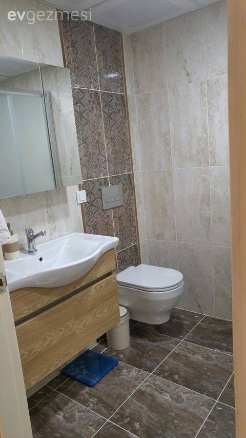Öncesi&Sonrası: Daha Kullanışlı Hale Gelen Şık Bir Banyo