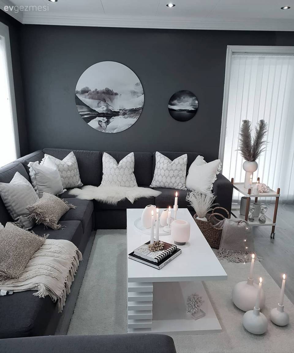 Terasındaki Mutluluğu Tüm Alana Yayan Bir Dekor